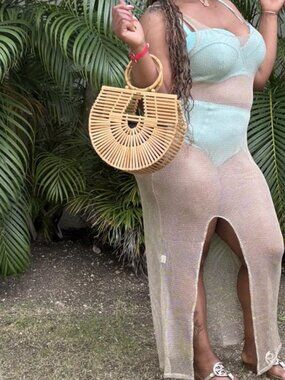 Neiman Marcus Bamboo Bag